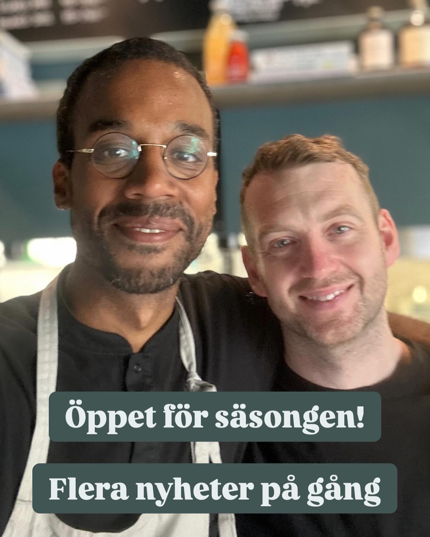 Öppet för säsongen